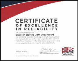 LELWD RECEIVES NATIONAL RECOGNITION